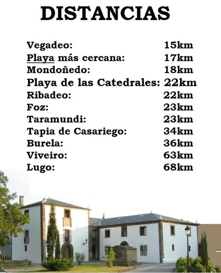Pazo De Terrafeita Hotel Trabada Kültér fotó